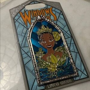 Disney Limited Edition windows of Magic Tiana Pin.